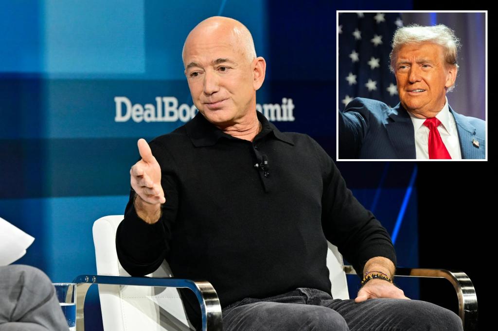 Jeff Bezos 'actually very optimistic' about Trump 2.0: 'Too many rules in this country'